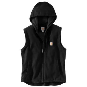 Carhartt Men's Knoxville Ringspun Cotton Washed Duck Fleece Vest